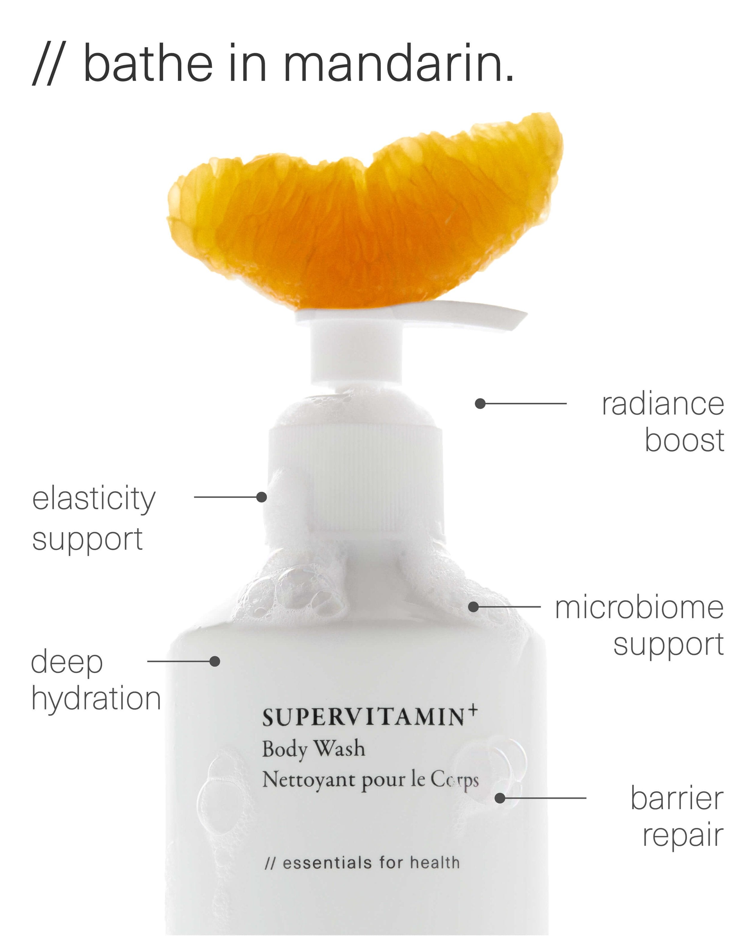 Supervitamin Body Wash ⁺ Brightening