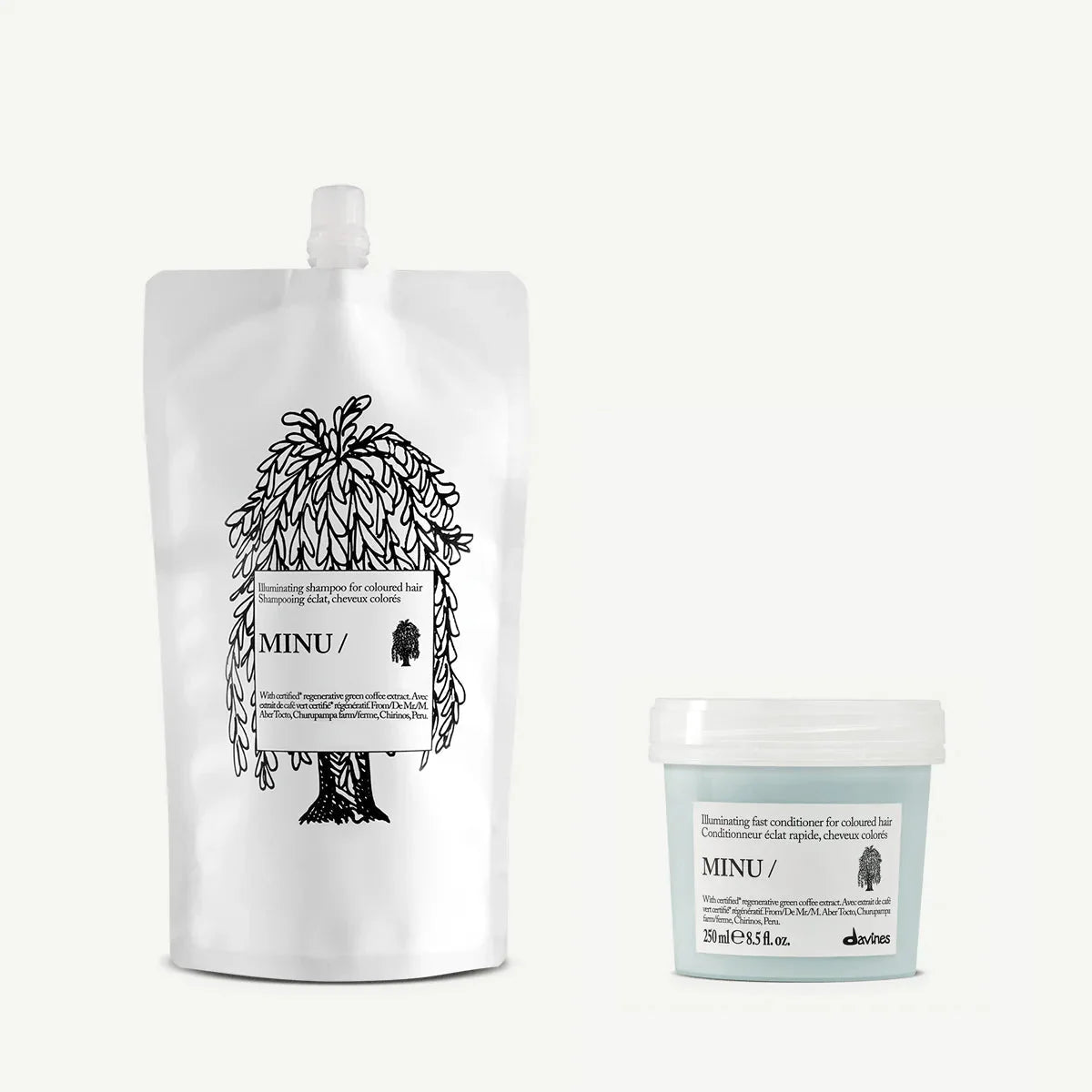 For the Eco-Chic: Davines Shampoo Refills & Essential Conditioners