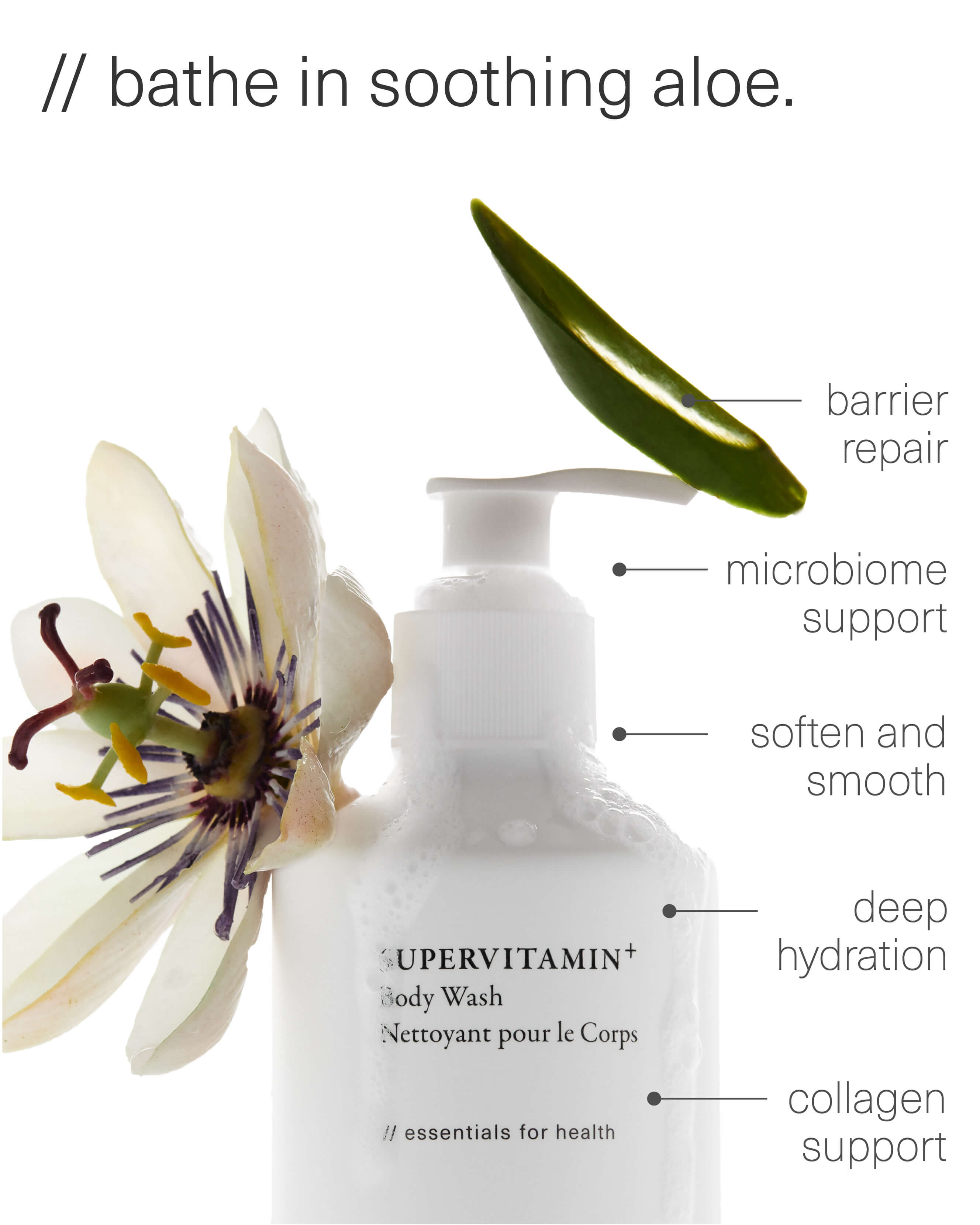 Supervitamin Body Wash ⁺ Soothing